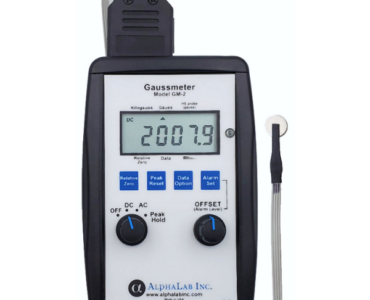 Alpha lab Gaussmeter Model GM2 with standard universal probes