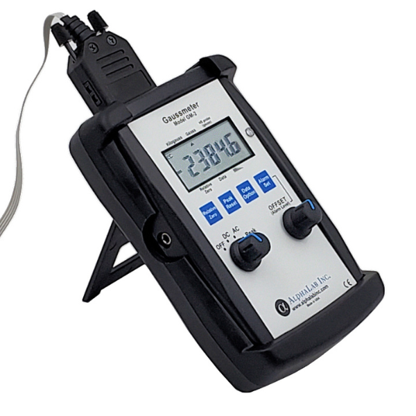Alpha lab Gaussmeter Model GM2 with standard universal probes - Image 3